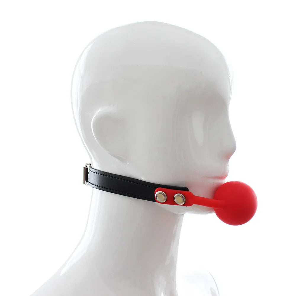Adult Gag Toy Ball Restraints Mouth For Women Couples Gag Vibrator Bdsm Bondage Rope Adult Games Sex Shop 18+ BDSM Sex Toys