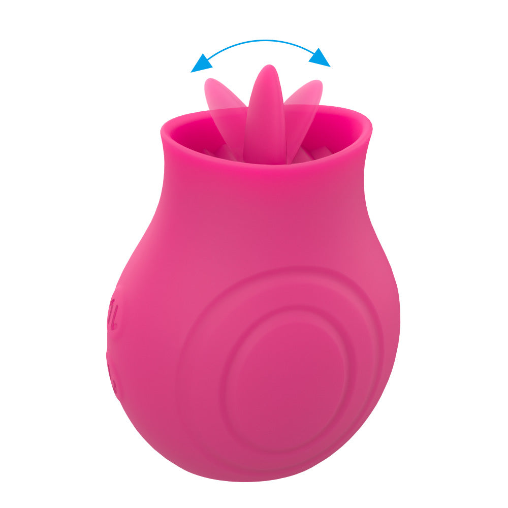 Dispositivo de masturbación femenina AML pleasure tongue licker G618A-rosa rojo