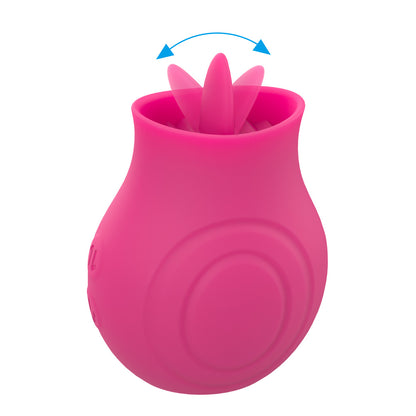 Dispositivo de masturbación femenina AML pleasure tongue licker G618A-rosa rojo