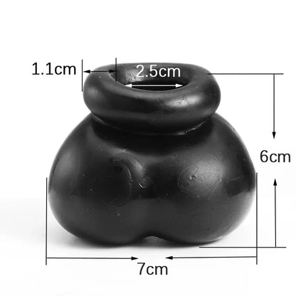Scrotal Restraint Ring Tight Pussy for Men Scrotum Bondage Bag Sex Toys Testicle Clasp Bondage Passion Adult Sex Shop