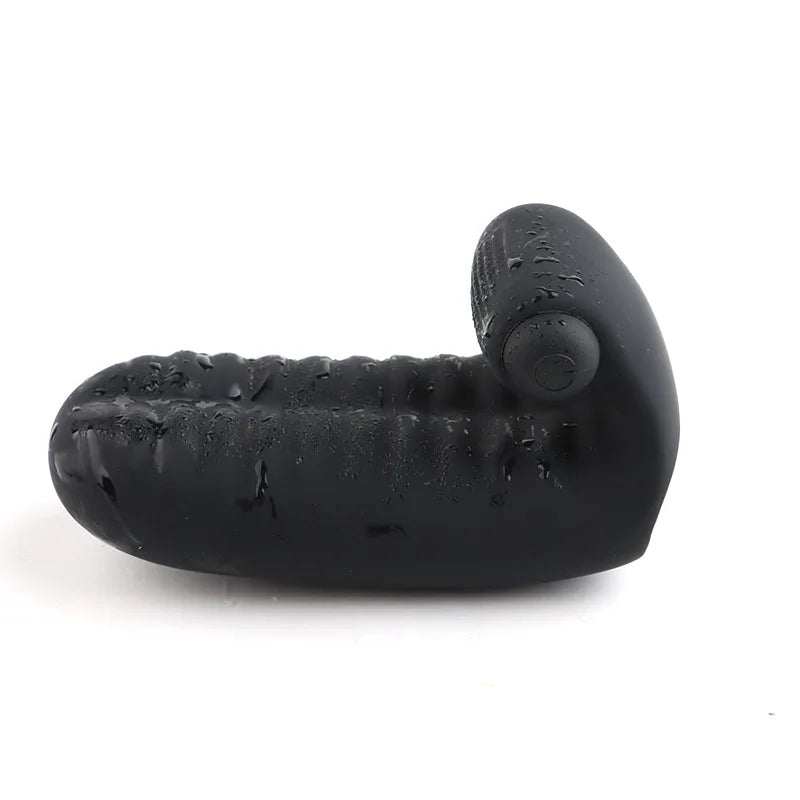Finger Vibrator Cover Tongue Licking Massager Sex Toys for Women G Spot Orgasm Clitoris Stimulate Couple Flirting Masturbator