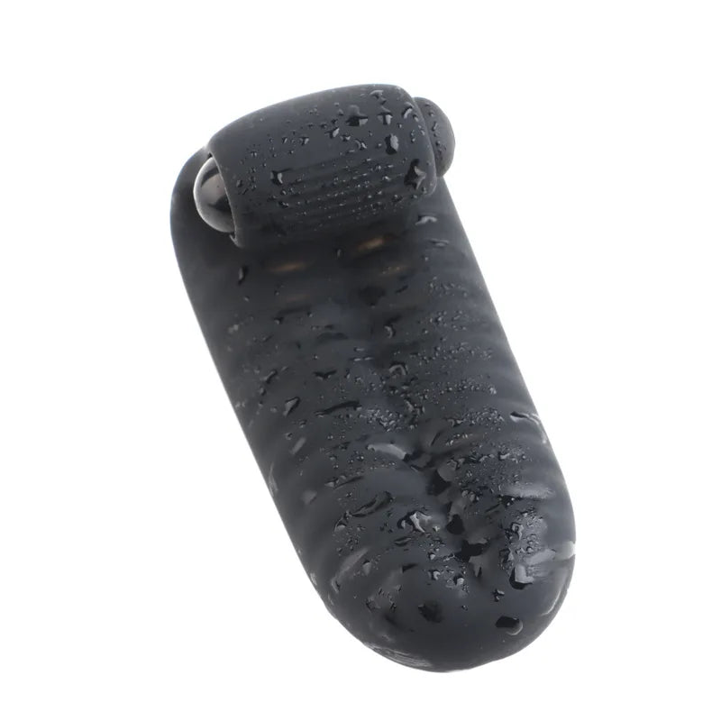 Finger Vibrator Cover Tongue Licking Massager Sex Toys for Women G Spot Orgasm Clitoris Stimulate Couple Flirting Masturbator
