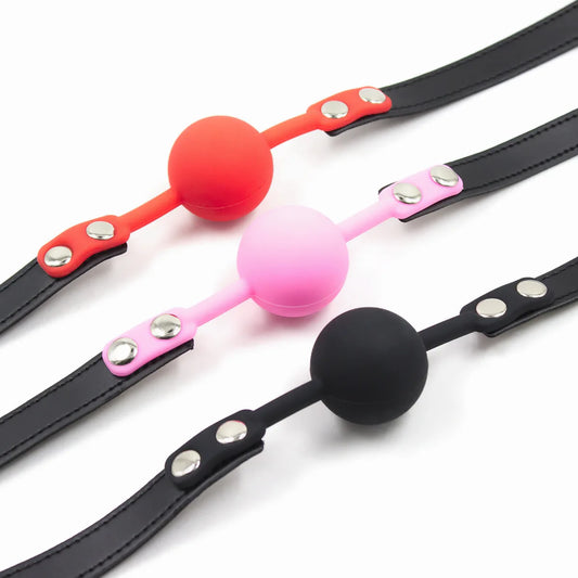 Adult Gag Toy Ball Restraints Mouth For Women Couples Gag Vibrator Bdsm Bondage Rope Adult Games Sex Shop 18+ BDSM Sex Toys